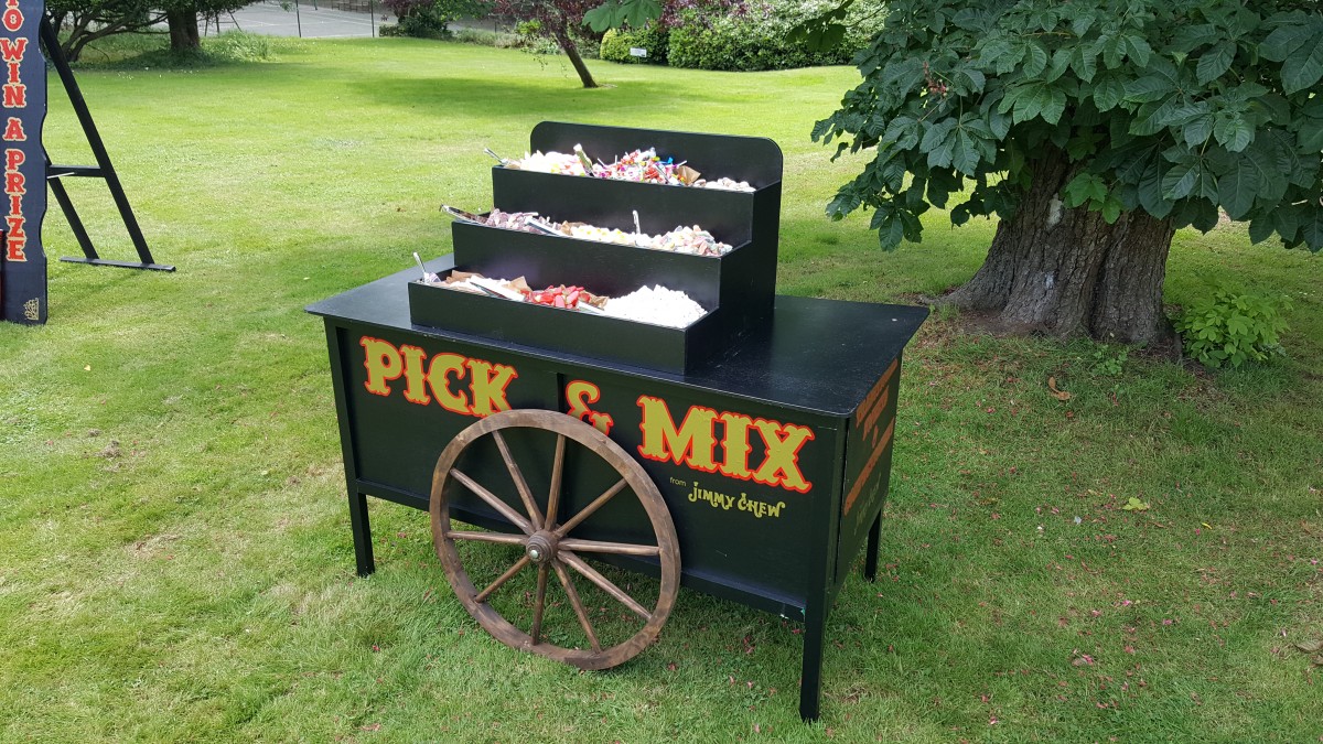 Pick and Mix Cart Hire Sweet Stall