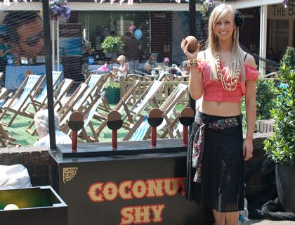 coconut shy hire