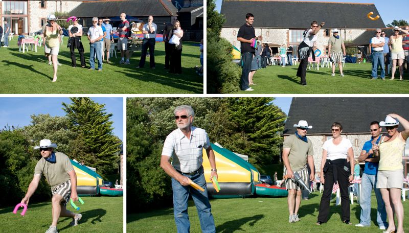 HORSE SHOE THROWING