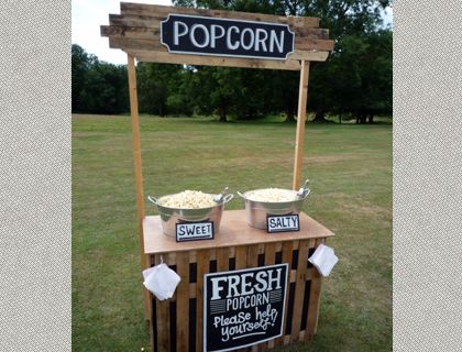 Popcorn Stall Hire