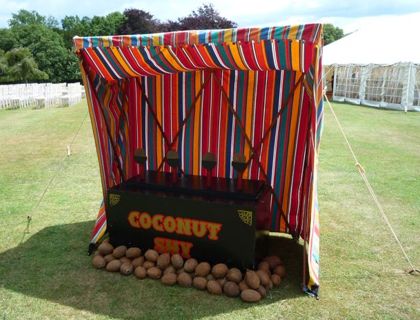 Vintage Fete Coconut Shy