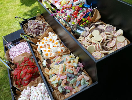 Pick and Mix Cart Hire Sweet Stall